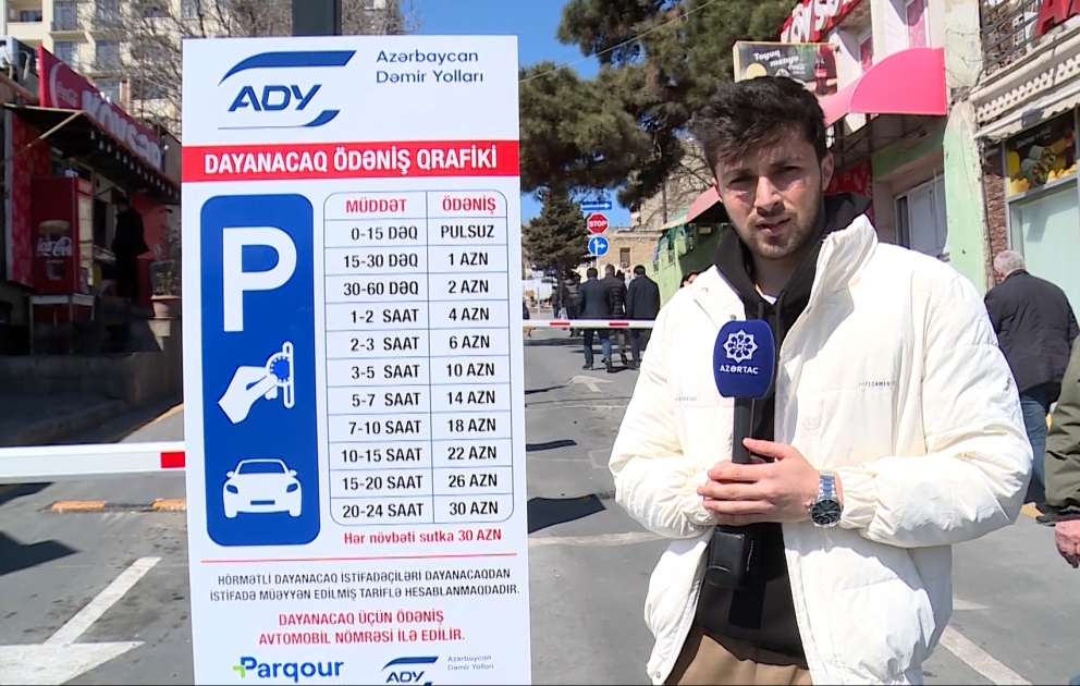 Bu ərazidə park edənlərin nəzərinə: Qiymətlər dəyişdi