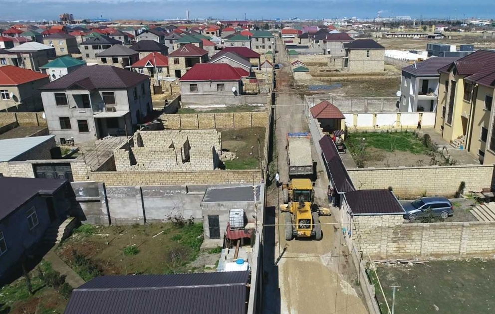 Sumqayıtda avtomobil yollarının təmirinə başlanılıb
