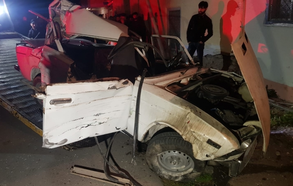 Göyçayda yol qəzası baş verib, xəsarət alanlar var