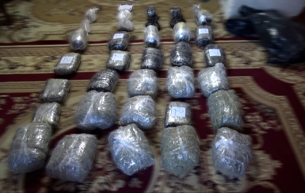Qaradağ və Masallı rayonlarında əməliyyatlar - 50 kiloqram narkotik vasitə ələ keçirildi