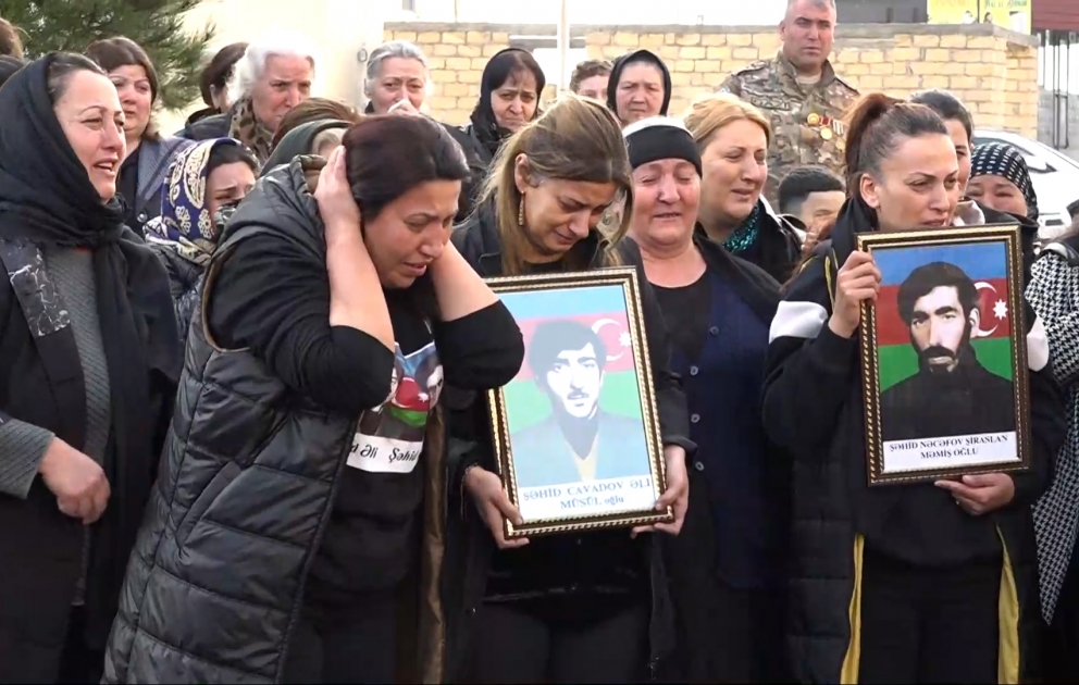 В Ходжалы захоронены останки жертв Ходжалинского геноцида