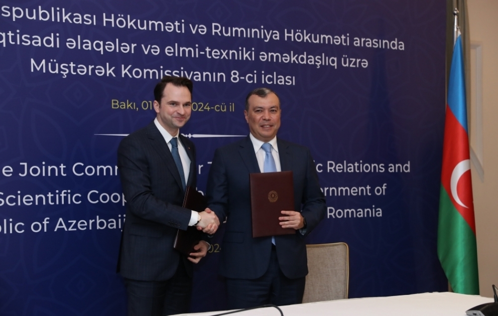 Azerbaijan, Romania ink MoU on cooperation in food safety