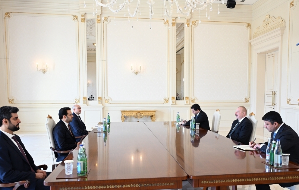 Le président azerbaïdjanais reçoit le Secrétaire général du Conseil des sages musulmans