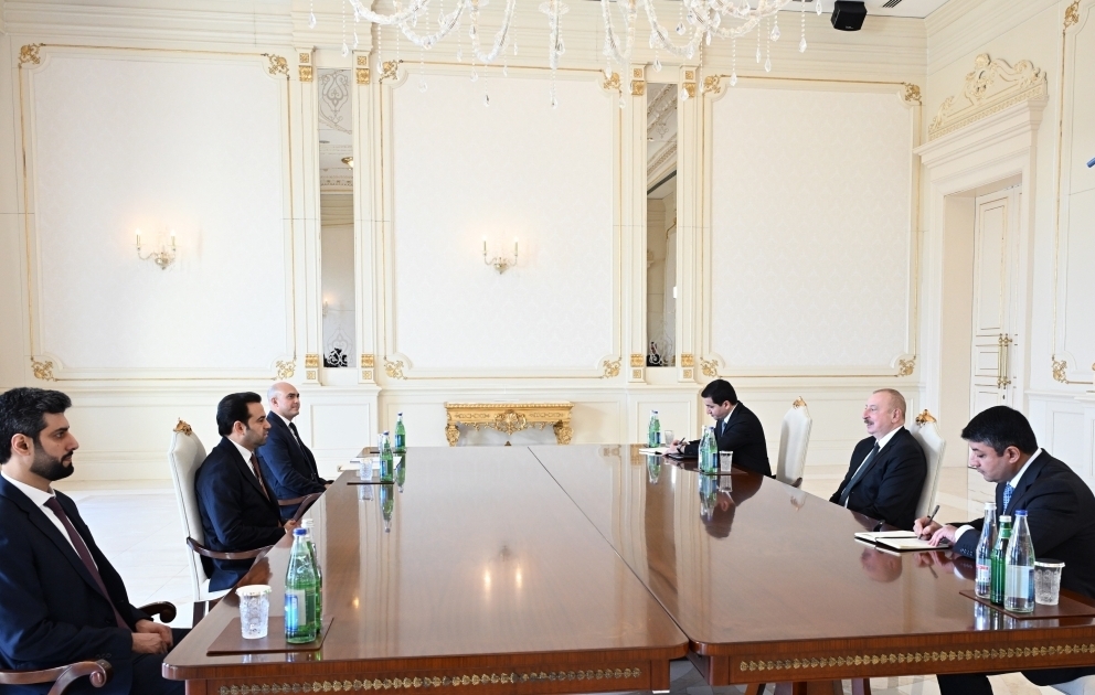 President of Azerbaijan Ilham Aliyev received Secretary-General of Muslim Council of Elders