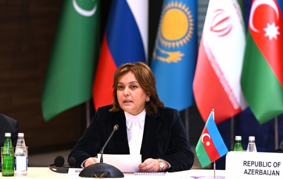 Umayra Tağıyeva: Xəzər dənizində birgə monitorinqlərin keçirilməsi üçün Xəzəryanı ölkələrin nümyəndələrini dəvət edirik