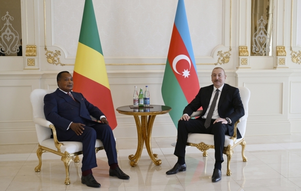 Azerbaijani and Congolese presidents held one-on-one meeting