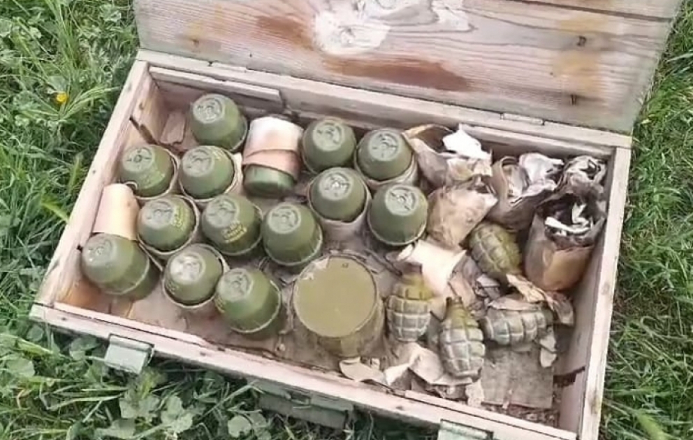 В Джебраиле обнаружены ручные гранаты