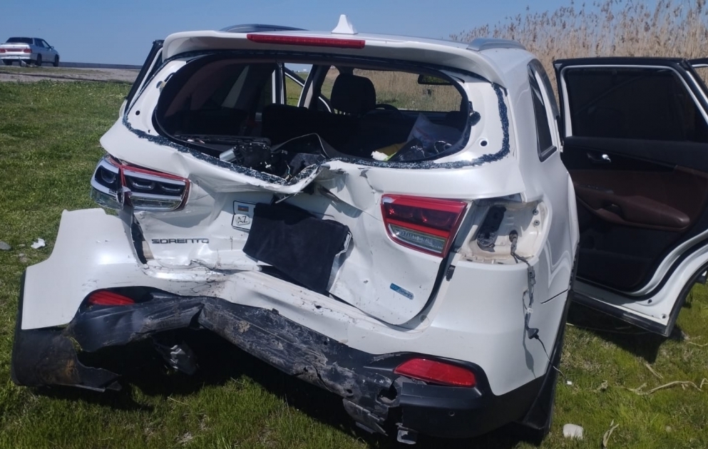 Kürdəmirdə yol qəzası baş verib, yaralananlar var