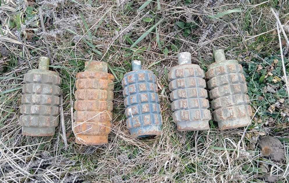 Ağdaban kəndinin qəbiristanlığında minalanmış sahə aşkar edilib