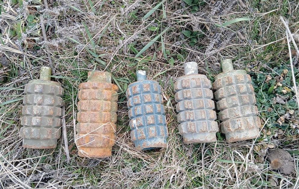 Minefield was detected at the cemetery in the Aghdaban village