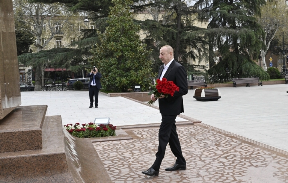 Prezident İlham Əliyev Gəncə şəhərində olub