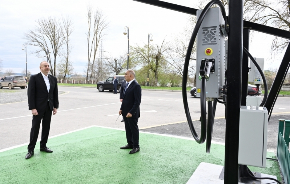 Qəbələdə “Hacıalılı” elektrik yarımstansiyası və Regional Təlim Mərkəzi istifadəyə verilib