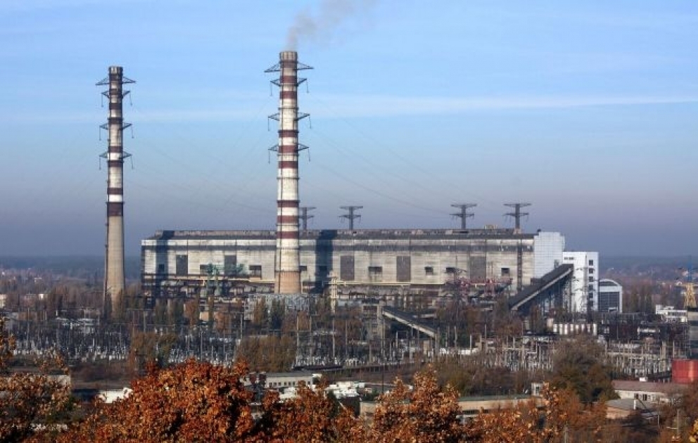 Kiyev vilayətinin ən böyük istilik elektrik stansiyası-“Tripolye" tamamilə dağılıb