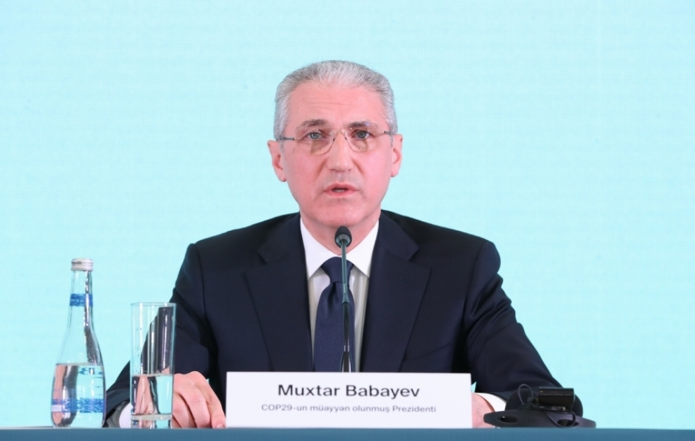 COP29 President-Designate: The green transition is among Azerbaijan's national priorities