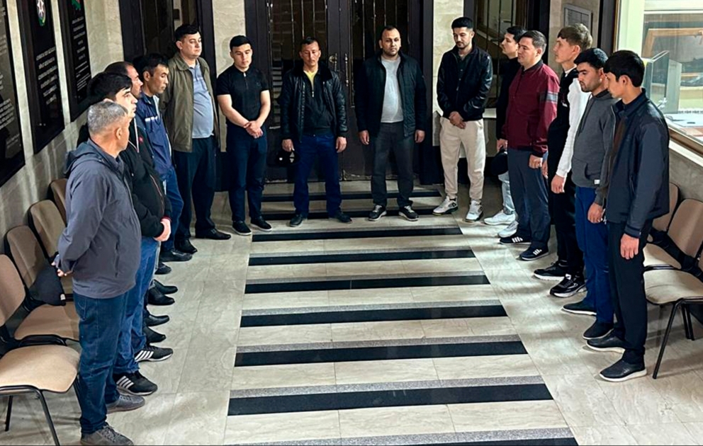 DİN: Qanunsuz miqrasiyaya qarşı keçirilən tədbirlər nəticəsində 21 əcnəbi saxlanılıb