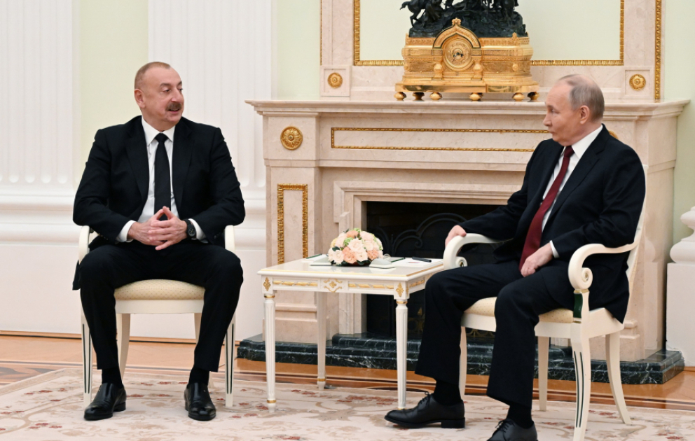 Президент Азербайджана: В Азербайджане очень ценят отношение к памяти Гейдара Алиева и в российском руководстве, и среди общественности