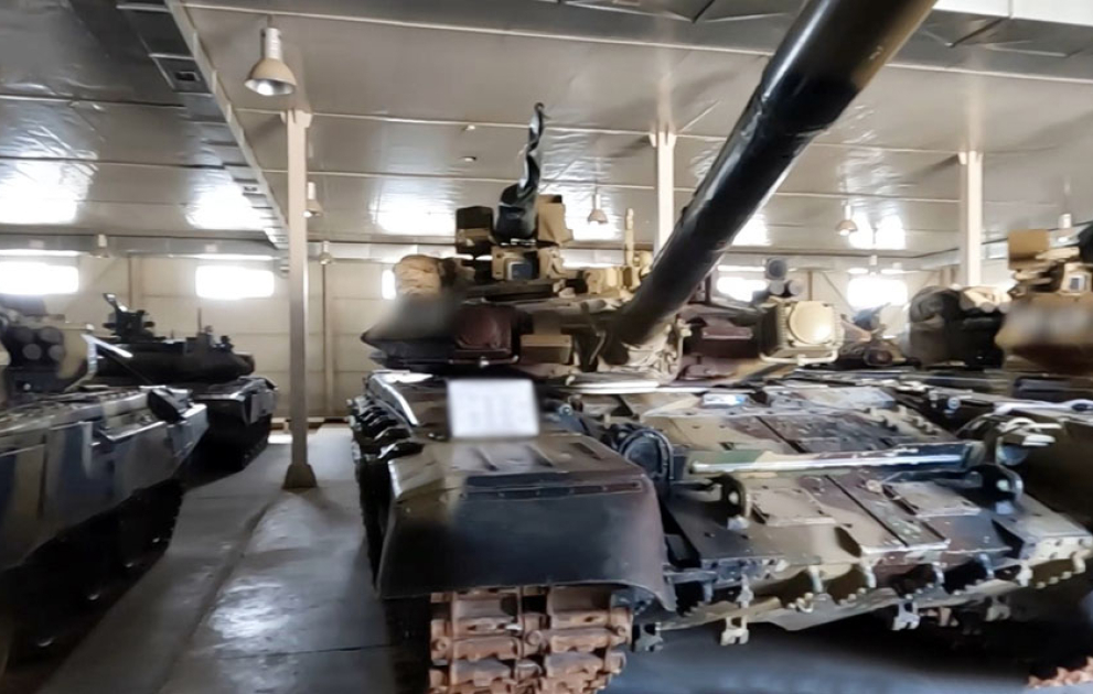 Müdafiə Nazirliyi: Tank bölmələrində yarış keçirilib