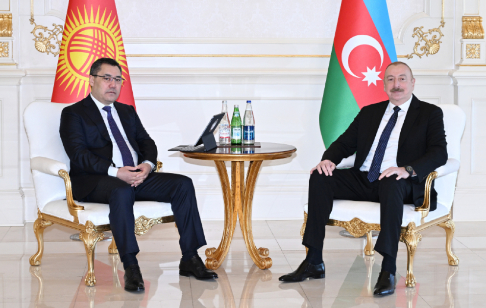 Presidents of Azerbaijan and Kyrgyzstan held meeting in limited format