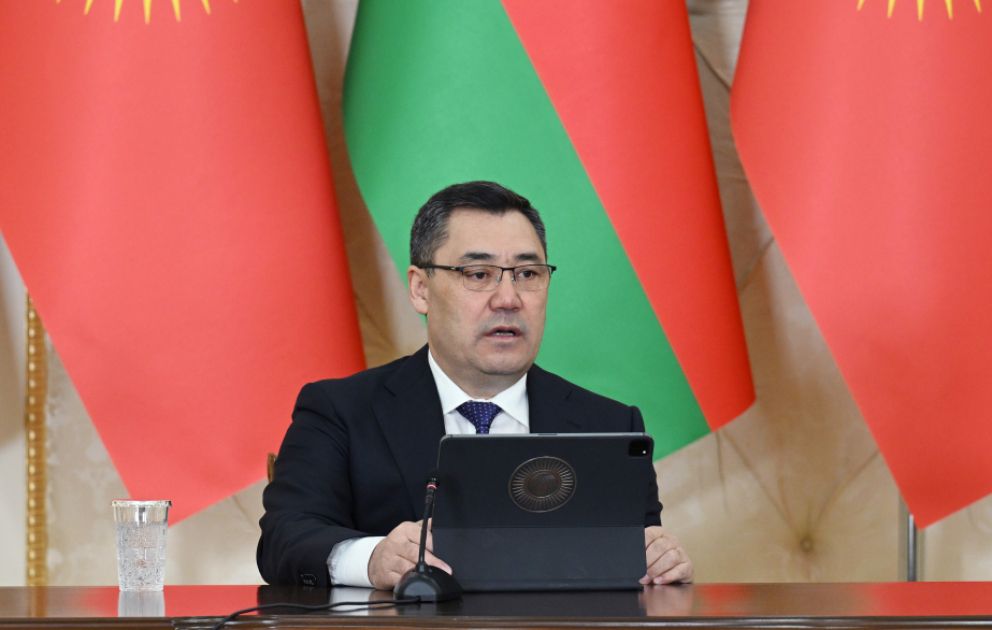 Президент Садыр Жапаров: Совместная декларация закрепляет установившийся на практике более глубокий характер стратегических отношений между Азербайджаном и Кыргызстаном