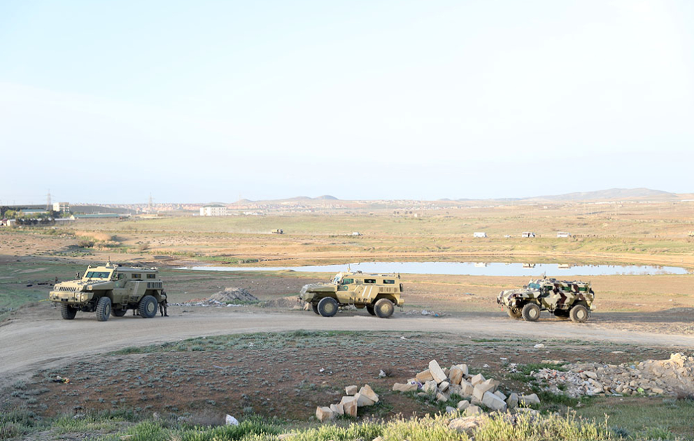 Azerbaijan Army is conducting command-staff exercises