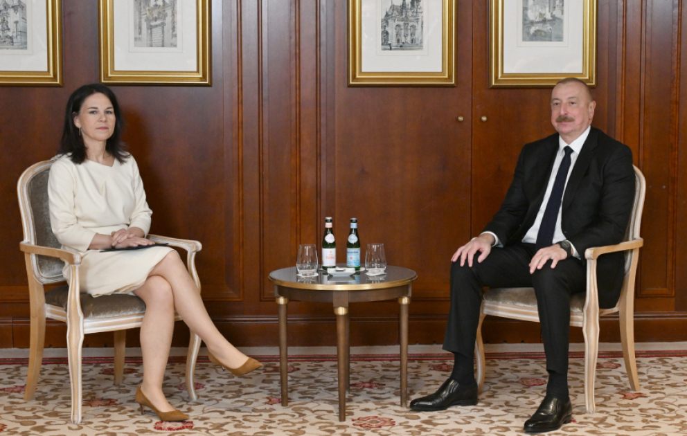 President Ilham Aliyev held meeting with Foreign Minister of Germany in Berlin