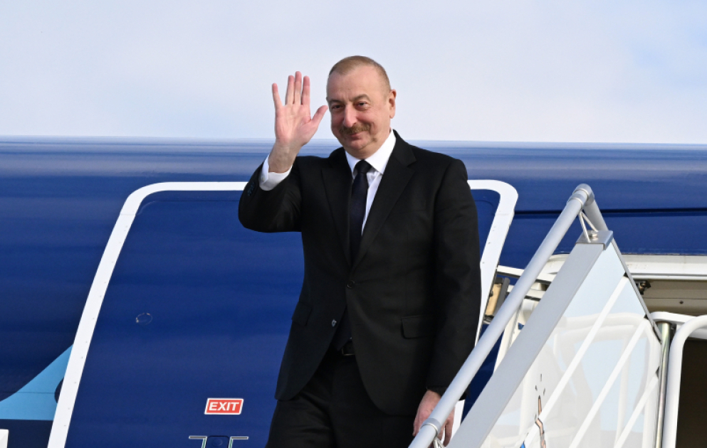 Prezident İlham Əliyevin Almaniyaya işgüzar səfəri başa çatıb