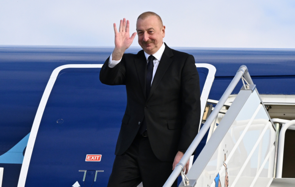 Le président Ilham Aliyev termine sa visite de travail en Allemagne