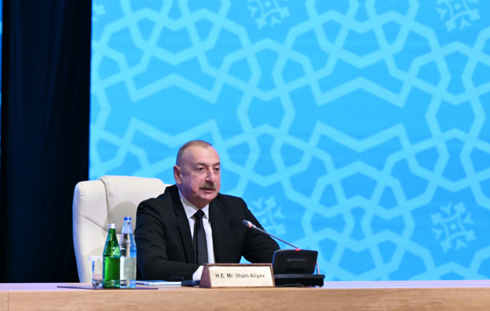 President: Representatives from various ethnic groups and religions living in Azerbaijan are patriots of state