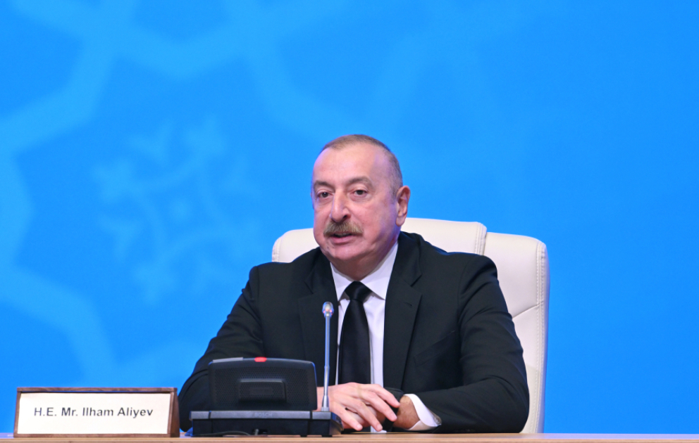 Prezident İlham Əliyev: Azərbaycan və Ermənistan delimitasiya və demarkasiya işlərini hər hansı vasitəçi olmadan aparır