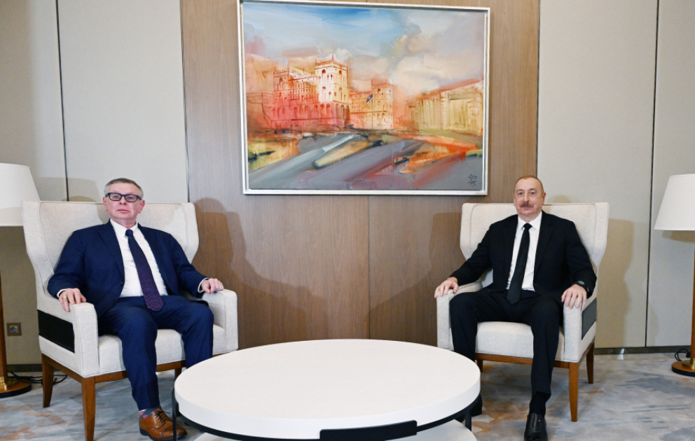 Prezident İlham Əliyev BMT Baş katibinin qanunun aliliyi və təhlükəsizlik təsisatları üzrə köməkçisini qəbul edib