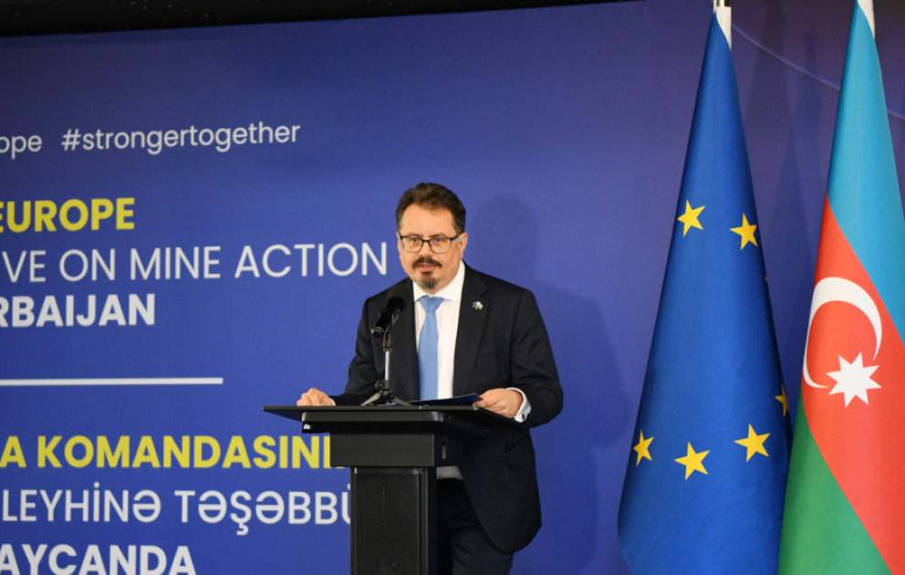 Peter Mixalko: Avropa İttifaqı mina təhlükəsi sahəsində də Azərbaycanla əməkdaşlığı diqqətdə saxlayır