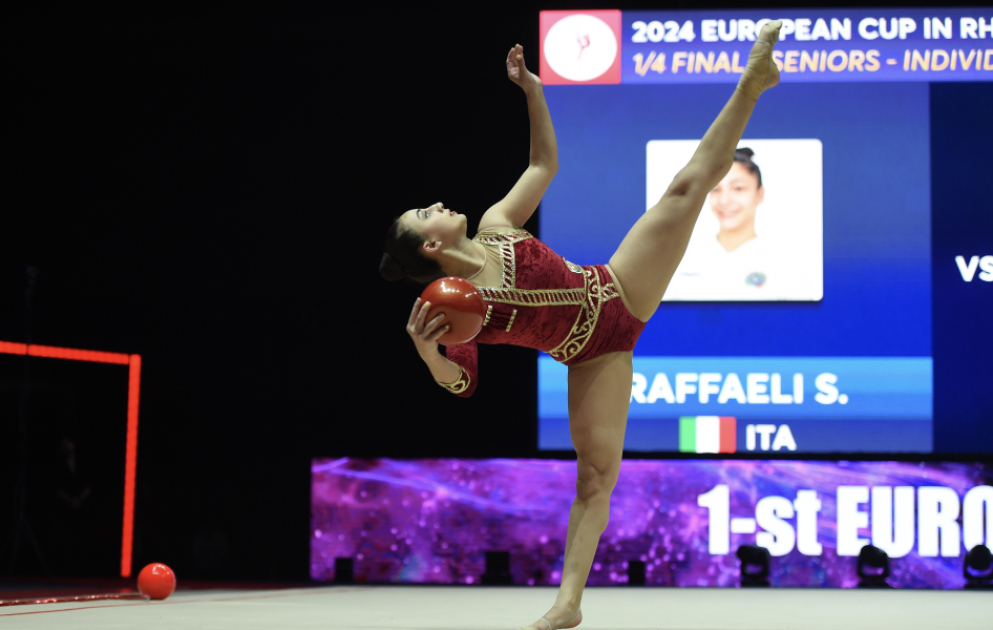 Bədii gimnastika üzrə Avropa Kuboku: Çarpaz qarşılaşmada qaliblər bəlli olub