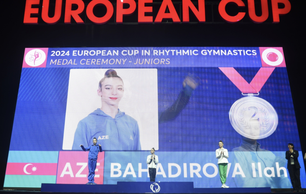 Avropa Kuboku: Azərbaycan gimnastı gümüş medal qazanıb