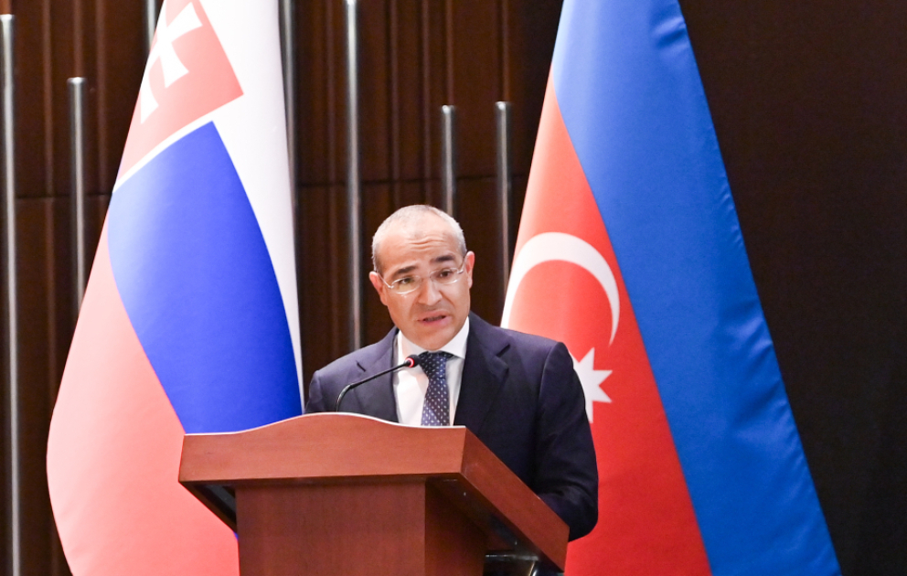 Mikayıl Cabbarov: Azərbaycan ilə Slovakiya arasında biznes mühiti daha da yaxşılaşacaq