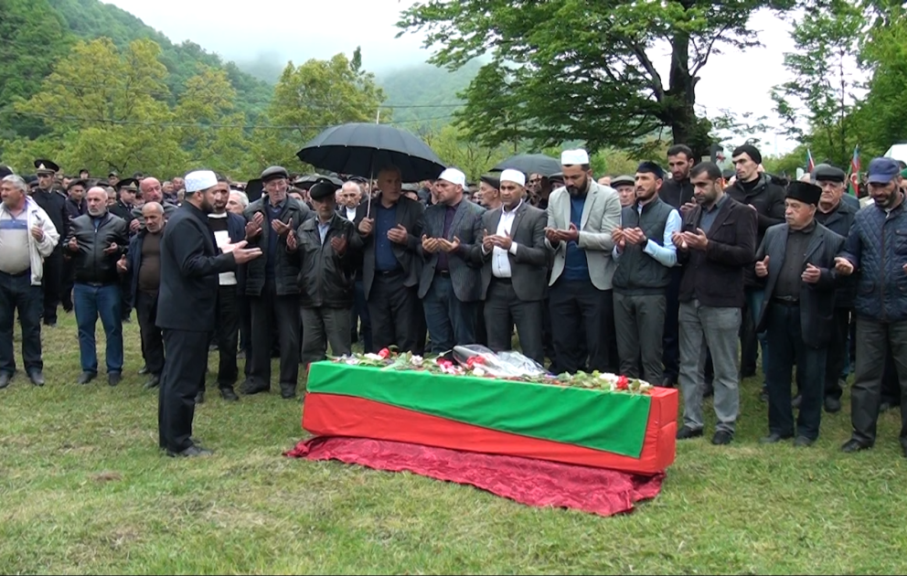 Birinci Qarabağ müharibəsi şəhidi Asim Səfərov Qəbələdə dəfn olunub