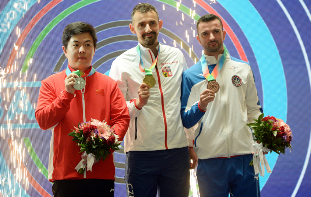 Bakıda keçirilən atıcılıq üzrə Dünya Kubokunun növbəti medalçıları