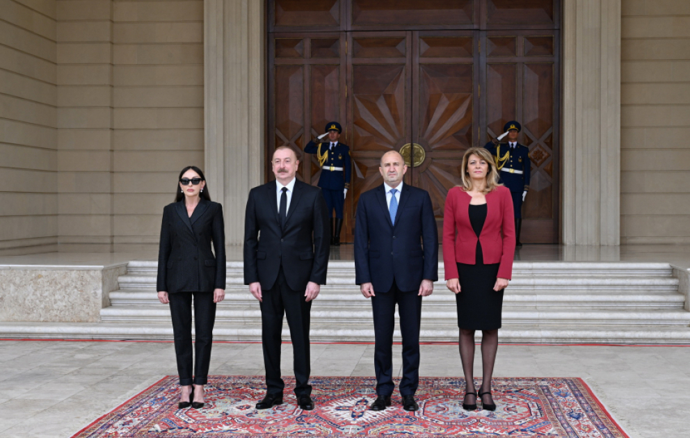 Official welcome ceremony was held for President of Bulgaria Rumen Radev