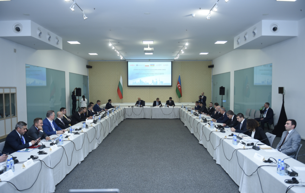 Bakıda Azərbaycan-Bolqarıstan biznes forumu keçirilib