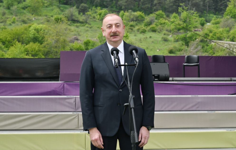 Präsident Ilham Aliyev: “Die Erklärung von Schuscha zur Kulturhauptstadt der islamischen Welt ist ein Zeichen des Respekts der muslimischen Welt für Aserbaidschan“