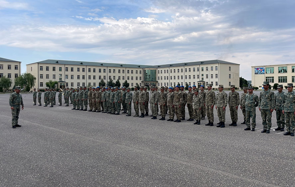Pentathlon competitions held among Land Forces servicemen