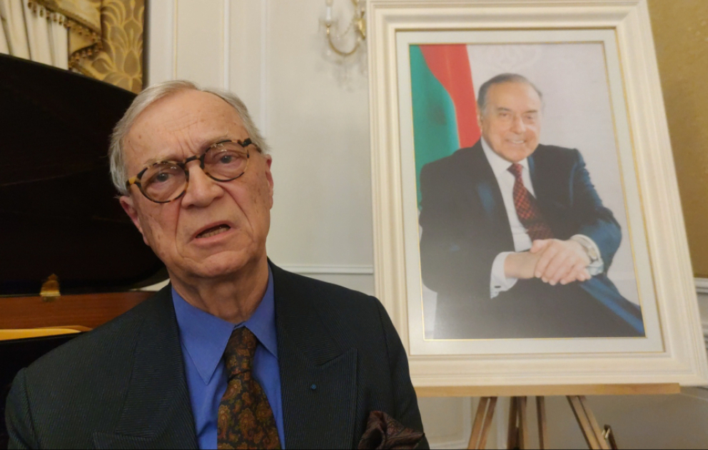 Jan-Pyer Günyüt: Heydər Əliyev böyük siyasətçi idi, o, dövrün nəbzini tuturdu