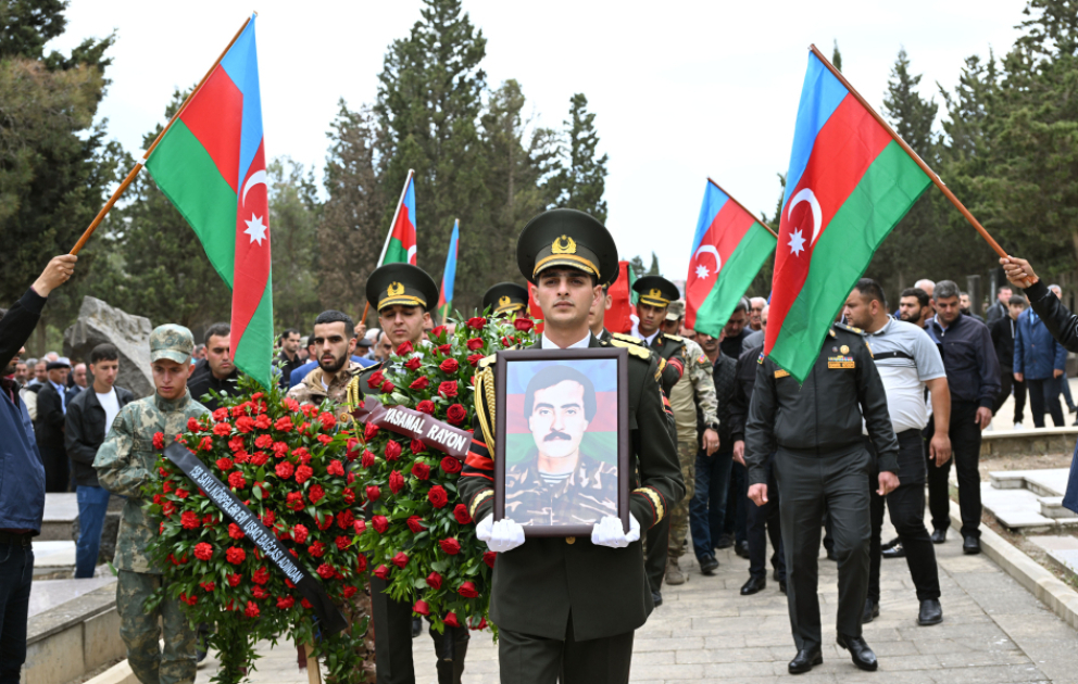 Nəşi tapılan şəhid Yusif Ağayev dəfn edilib