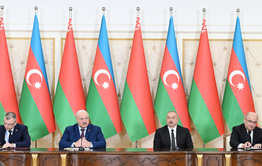 L’Azerbaïdjan et le Bélarus signent un certain nombre de documents
