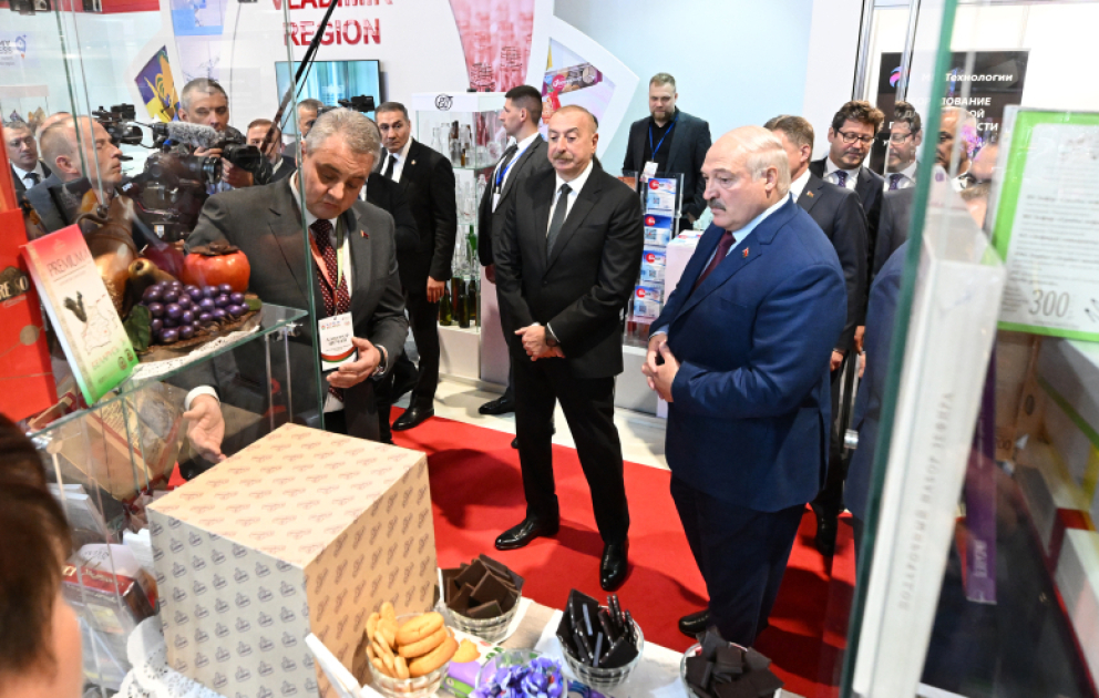Azərbaycan və Belarus prezidentləri “Caspian Agro” və “InterFood Azerbaijan” sərgiləri ilə tanış olublar   YENİLƏNİB