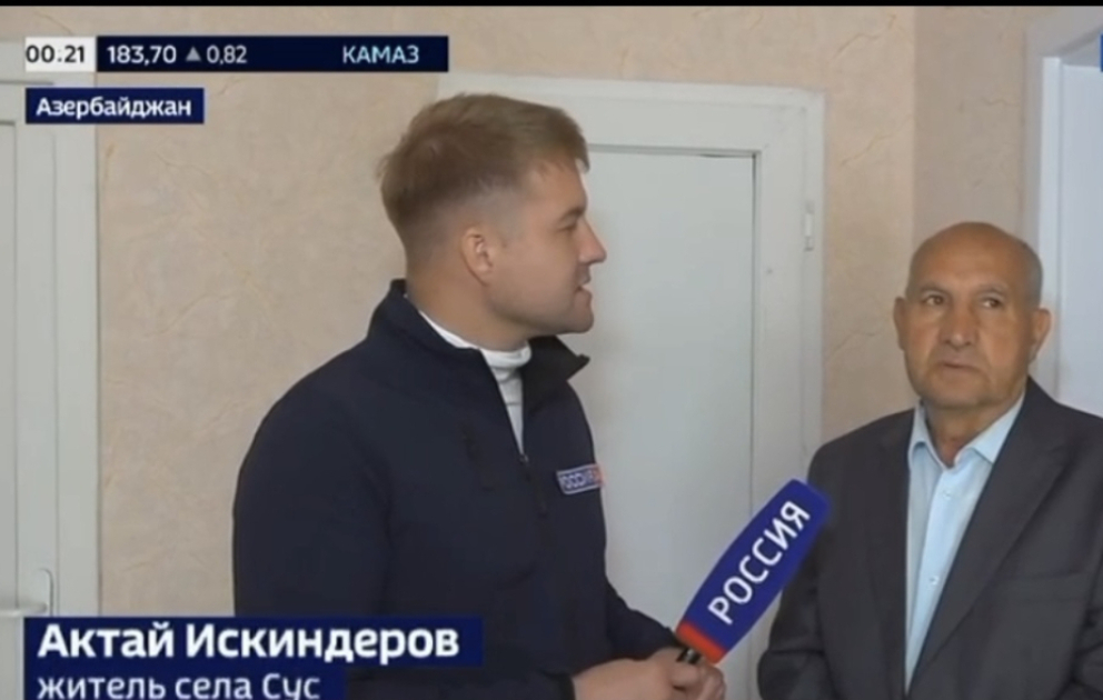 Телеканал «Россия 24» подготовил репортаж из Карабаха