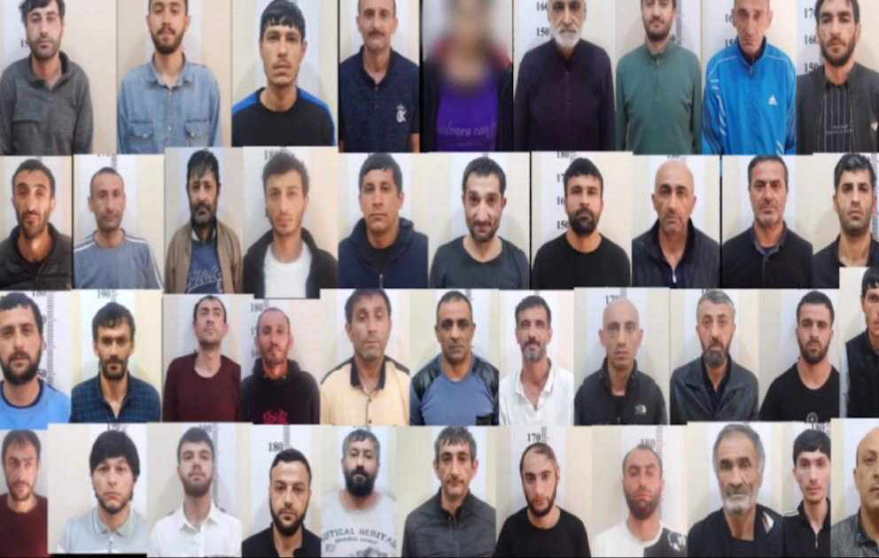 Gəncədə oğurluq edən və narkotiklərin dövriyyəsi ilə məşğul olan şəxslər saxlanılıb
