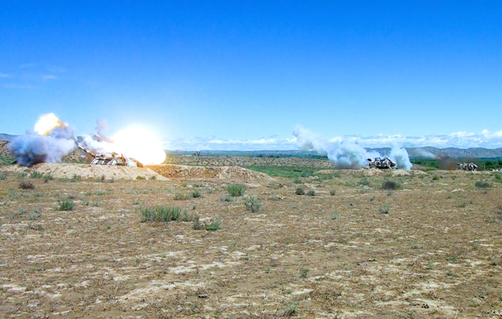 Live-fire tactical exercise with Artillery units ended