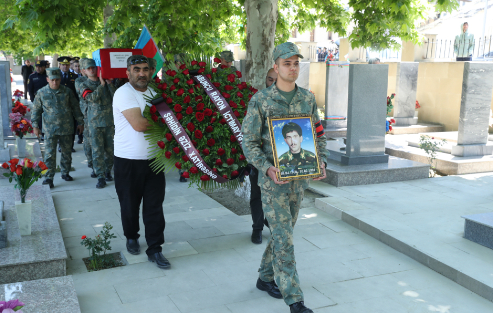 Birinci Qarabağ müharibəsində itkin düşən şəhidimiz torpağa tapşırılıb