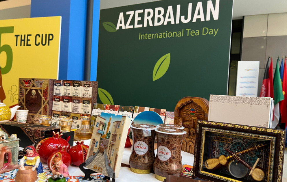 Azərbaycan çayı FAO-nun Romadakı qərargahında keçirilən çay sərgisində təqdim edilib
