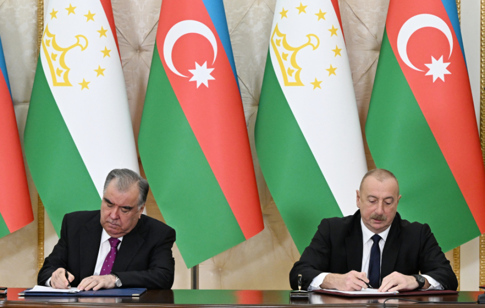 Azerbaijan and Tajikistan signed documents